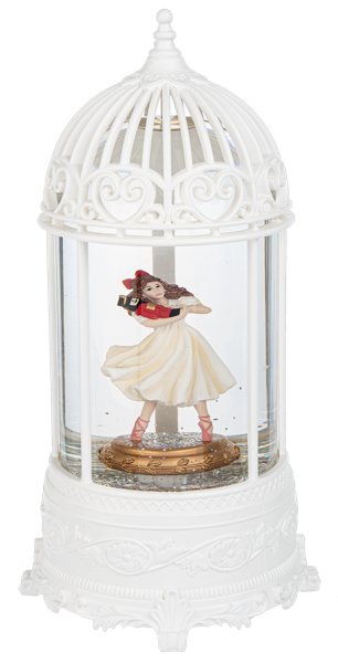 LED Light Up Shimmer Clara with Nutcracker Figurine - Lemon And Lavender Toronto