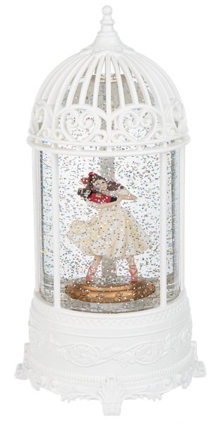 LED Light Up Shimmer Clara with Nutcracker Figurine - Lemon And Lavender Toronto