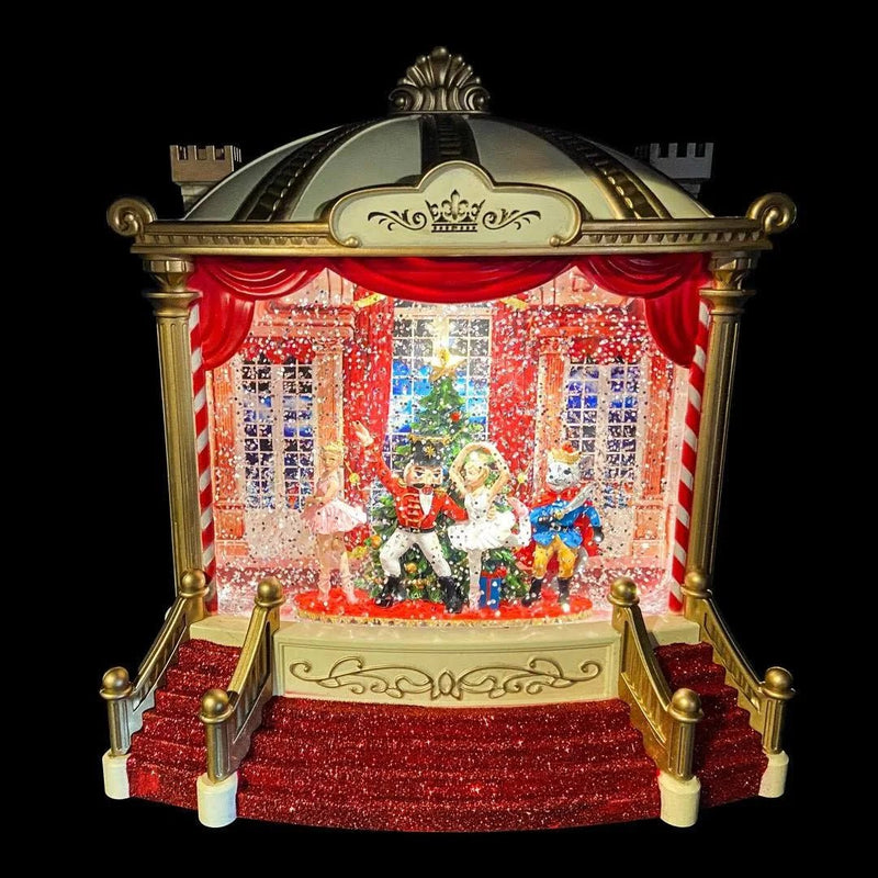 LED Lighted Musical Nutcracker Stage - Lemon And Lavender Toronto