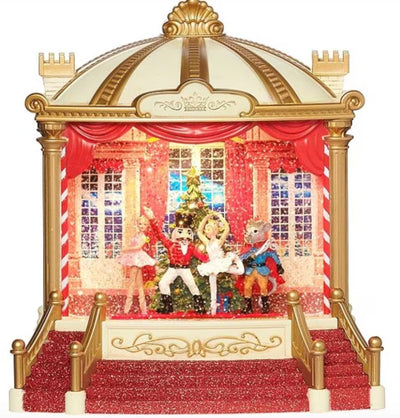 LED Lighted Musical Nutcracker Stage - Lemon And Lavender Toronto