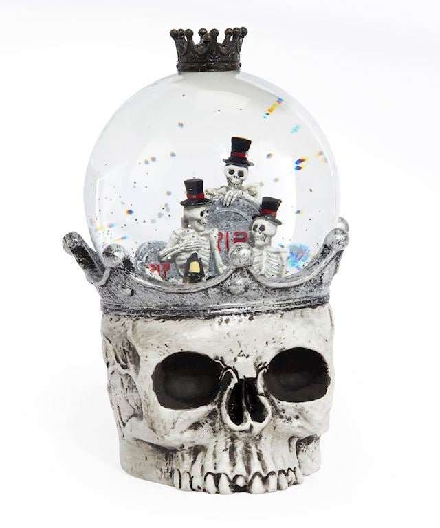 LED Skull Snow Globe - Lemon And Lavender Toronto