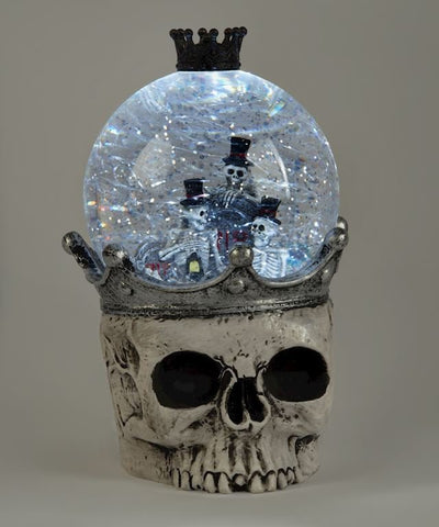 LED Skull Snow Globe - Lemon And Lavender Toronto