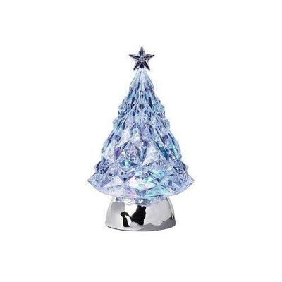 LED Swirl Tricolor Christmas Tree - Lemon And Lavender Toronto