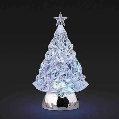 LED Swirl Tricolor Christmas Tree - Lemon And Lavender Toronto