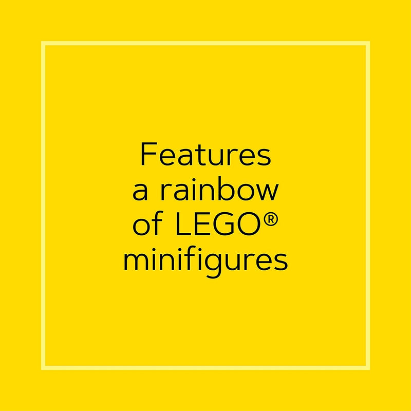 LEGO Minifigure Rainbow 1000-Piece Puzzle - Lemon And Lavender Toronto