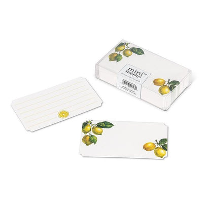 Lemon Mini Note Cards - Lemon And Lavender Toronto