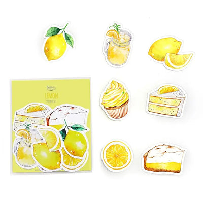 Lemon Sticker Set - Lemon And Lavender Toronto