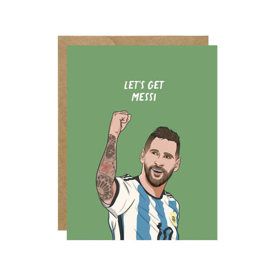 Let's Get Messi Pop Culture Card - Lemon And Lavender Toronto