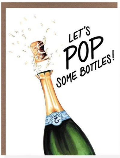 Let's POP Some Bottles Card - Lemon And Lavender Toronto