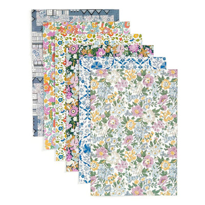 Liberty Gift Wrap Book - Lemon And Lavender Toronto