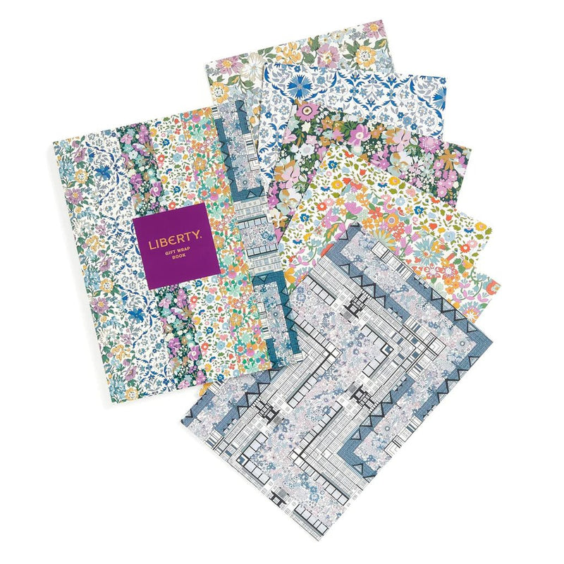 Liberty Gift Wrap Book - Lemon And Lavender Toronto