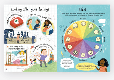 Lift - the - Flap Questions and Answers About Feelings - Usborne - Lemon And Lavender Toronto