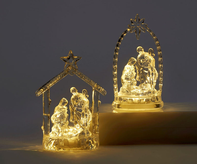 Light Up Nativity Scene - Lemon And Lavender Toronto