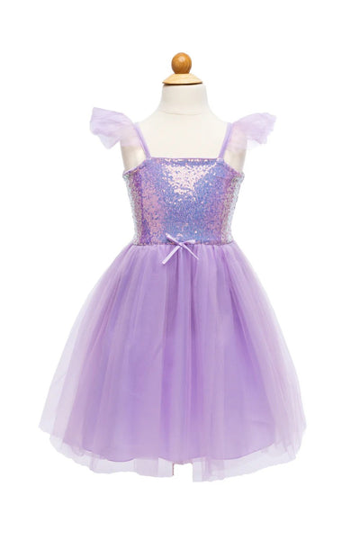 Lilac Sequins Princess Dress - Lemon And Lavender Toronto