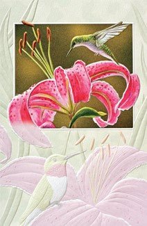 Lily Lover Greeting Card - Lemon And Lavender Toronto