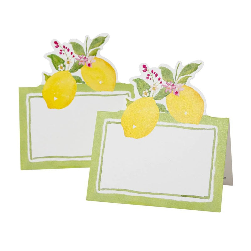 Limoncello Place Cards - 8 Per Package - Lemon And Lavender Toronto