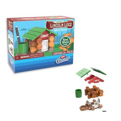 LINCOLN LOGS - 27PC MINI HOME BUILDING SET - Lemon And Lavender Toronto