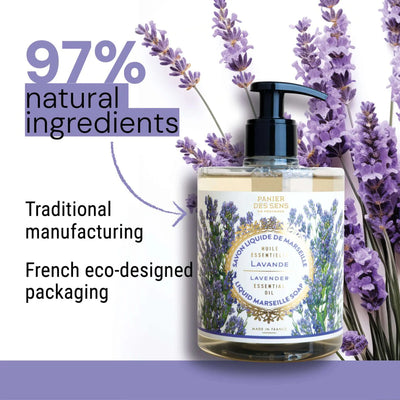 Marseille liquid soap - Lavender