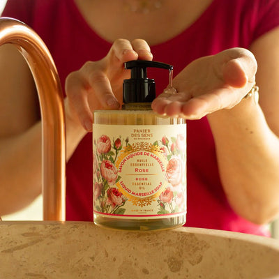 Marseille liquid soap - Rejuvenating Rose