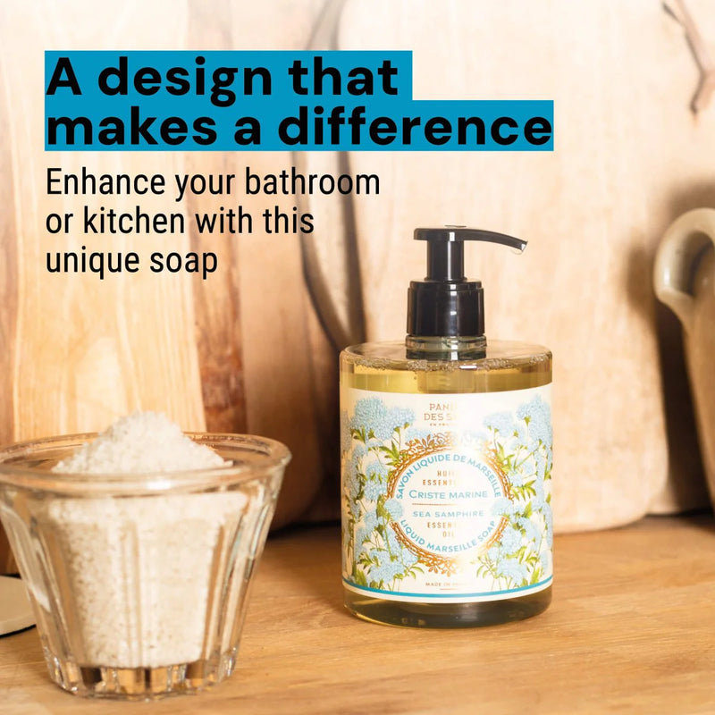 Marseille liquid soap - Sea Samphire