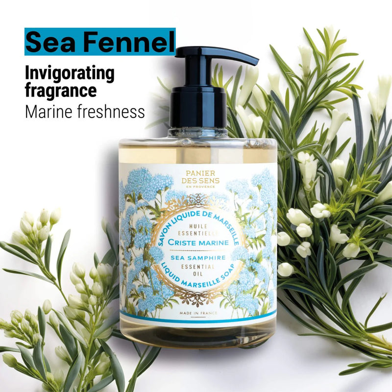 Marseille liquid soap - Sea Samphire