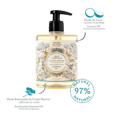 Marseille liquid soap - Sea Samphire