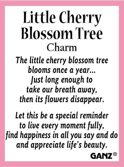 Little Cherry Blossoms Tree Charm - Lemon And Lavender Toronto