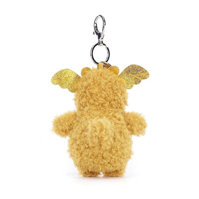 Little Dragon Bag Charm - Jellycat - Lemon And Lavender Toronto