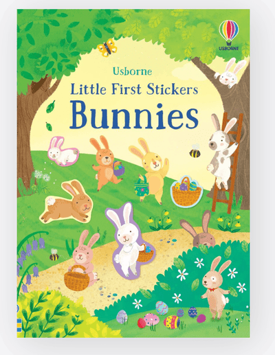 Little First Stickers Bunnies - Usborne - Lemon And Lavender Toronto