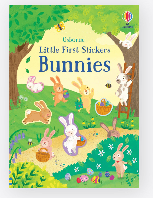 Little First Stickers Bunnies - Usborne - Lemon And Lavender Toronto