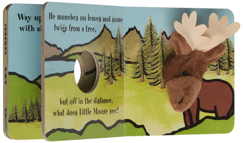 Little Moose: Finger Puppet Book - Lemon And Lavender Toronto