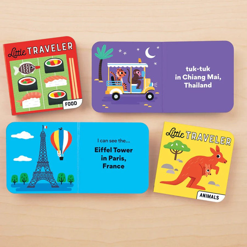 Little Traveler Board Book Set - Lemon And Lavender Toronto