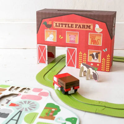 Little Farm Wind Up and Go Play Set 🚜