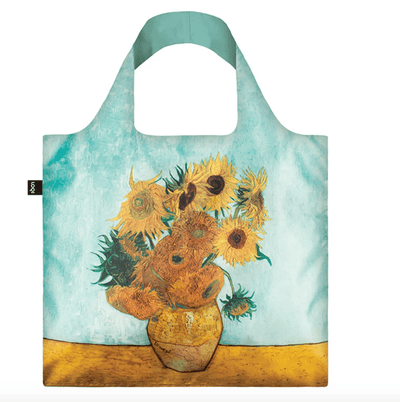 Loqi Tote Bag with Zip Pouch - Vincent van Gogh - Vase with Sunflowers Bag - Lemon And Lavender Toronto