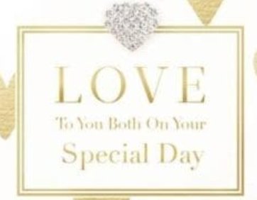 Love On Your Special Day Card - Lemon And Lavender Toronto