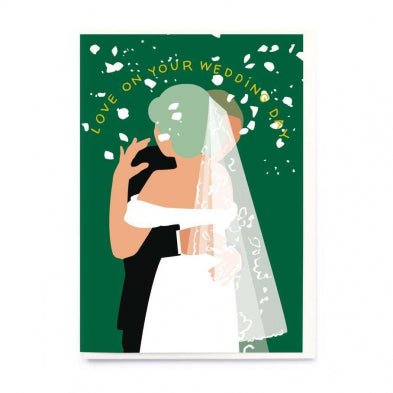 Love On Your Wedding Card - Lemon And Lavender Toronto