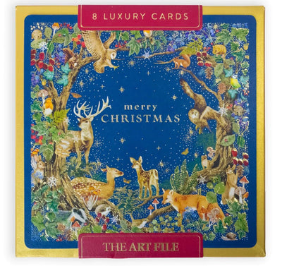 Luxury Woodland Animals Boxed Christmas Cards - Lemon And Lavender Toronto