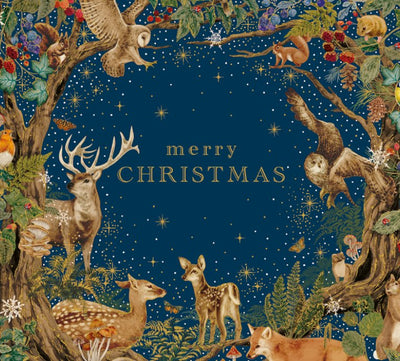 Luxury Woodland Animals Boxed Christmas Cards - Lemon And Lavender Toronto