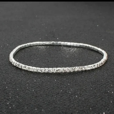 Stretchy Rhinestone Bracelet