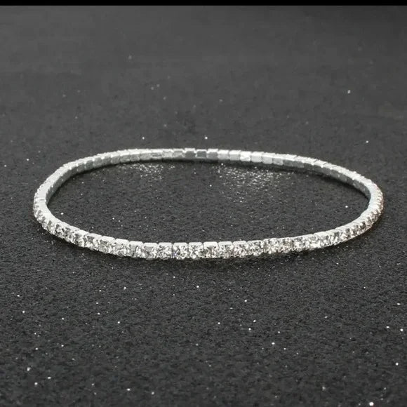 Stretchy Rhinestone Bracelet