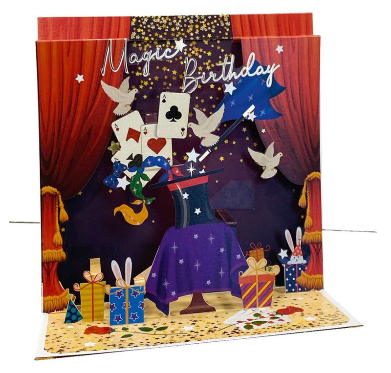 Magic Birthday Grande 3D Card - Lemon And Lavender Toronto