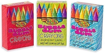 Magic Colors Bubble Gum Crayons - Lemon And Lavender Toronto