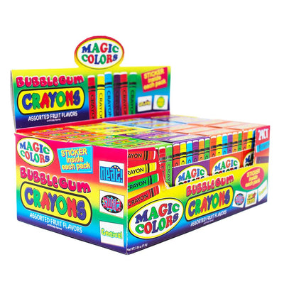 Magic Colors Bubble Gum Crayons - Lemon And Lavender Toronto