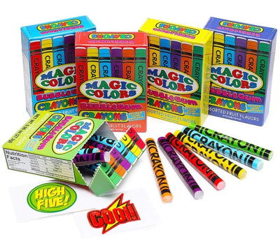 Magic Colors Bubble Gum Crayons - Lemon And Lavender Toronto