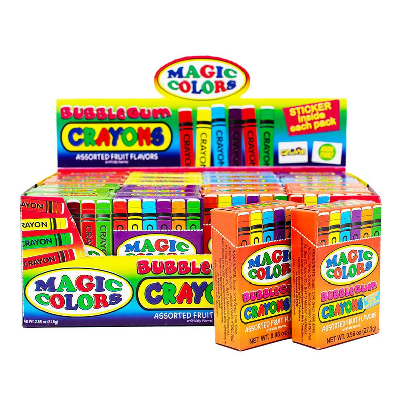 Magic Colors Bubble Gum Crayons - Lemon And Lavender Toronto