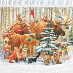 Magical Forest Holiday - Large Cards - Lemon And Lavender Toronto