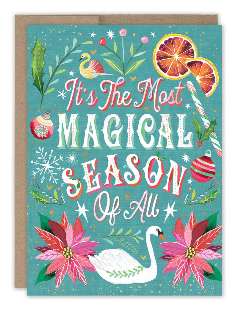 Magical Season Holiday Card - Lemon And Lavender Toronto