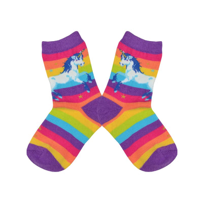 Magical Unicorn Kids Socks - Lemon And Lavender Toronto