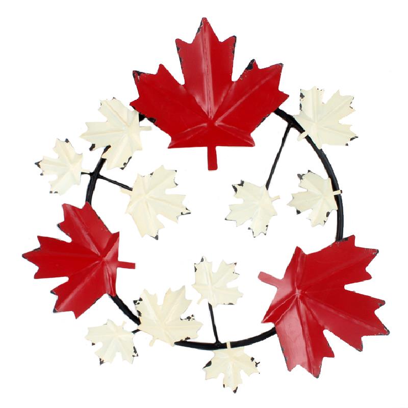 Maple Leaf Wreath - Lemon And Lavender Toronto