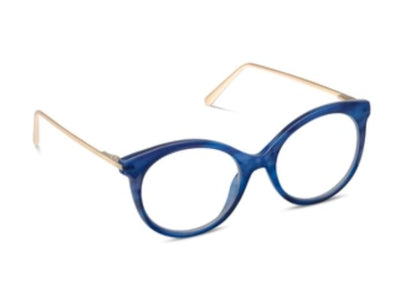 Margot Navy Horn Reading Glasses - Peepers - Lemon And Lavender Toronto